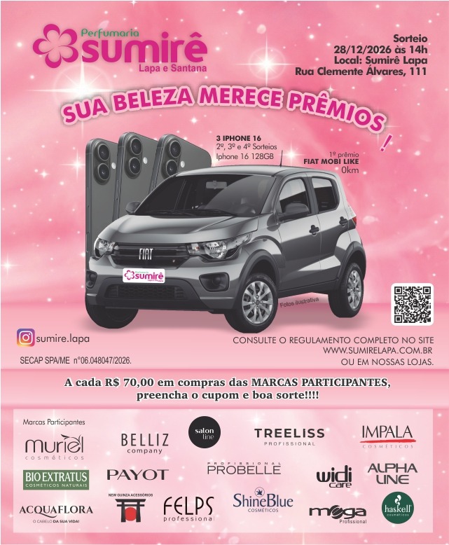Promoção Sumirê 2026